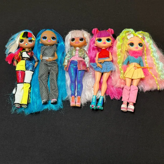 Lot Of 5 LOL Surprise OMG Fashion Dolls 10 Inch