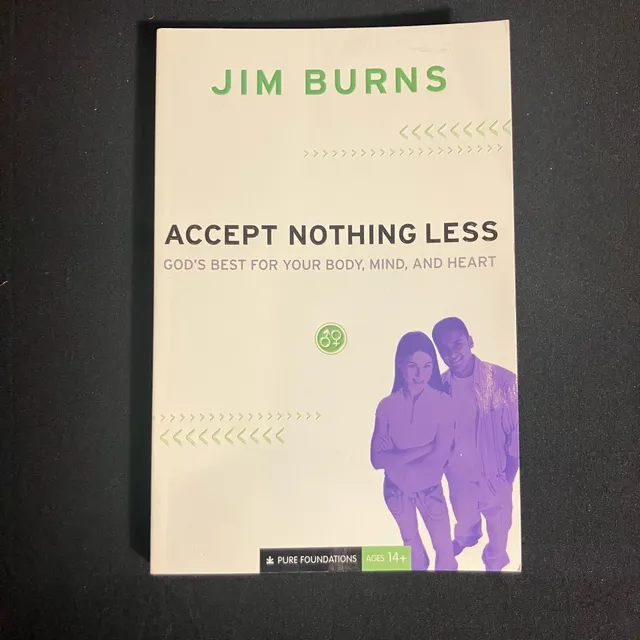 Jim Burns Accept Nothing Less Book