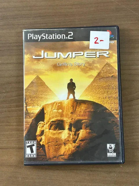 Jumper Griffin's Story PS2 PlayStation 2 2008 Complete CIB w/ Manual