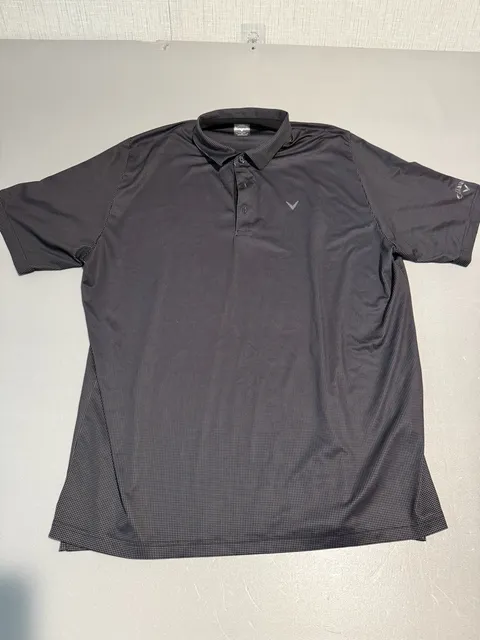 Callaway Ventilated Jacquard Golf Polo (Men)