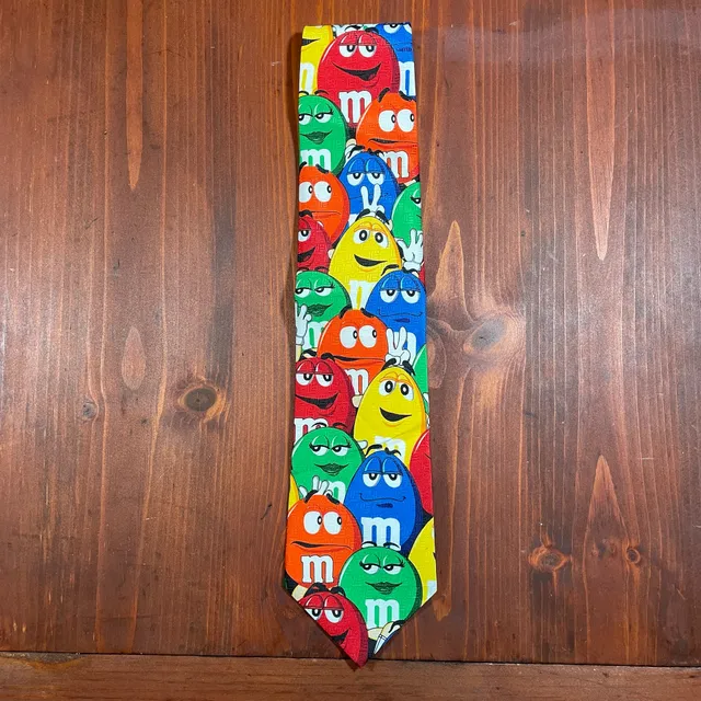 Ralph Marlin M&M's Characters All Over Large Tie Multi Color