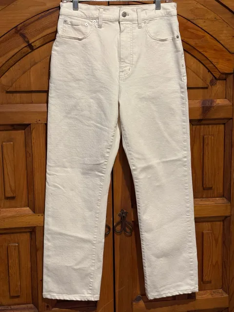 Madewell The Perfect Vintage Jean Size 29 Off White