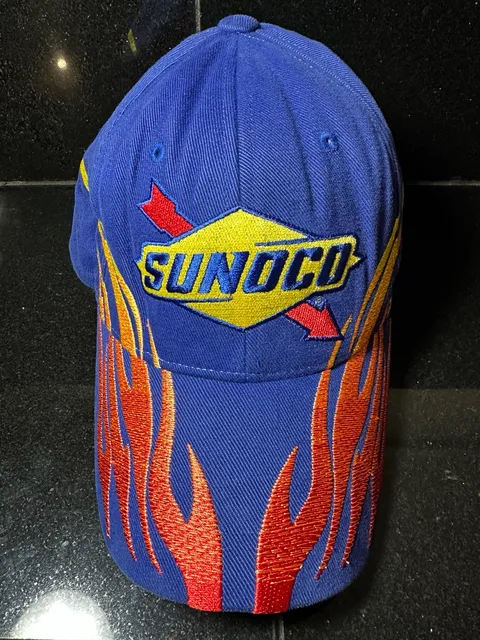 Winner's Circle Sunoco Nascar Official Fuel Racing Hat Blue Cap
