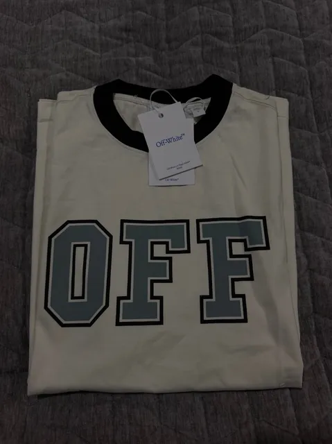Off-White Off Graphic Ringer T-Shirt White