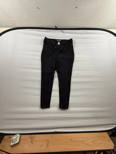 No Boundaries High Rise Skinny Jeans Size 17 Black Denim Pants