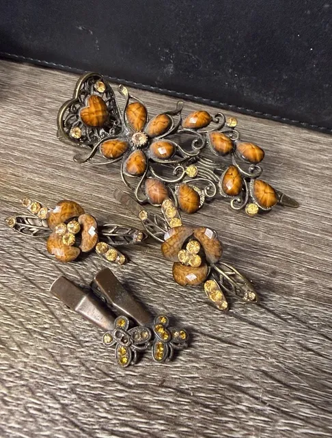 Vintage Hair Clip Set