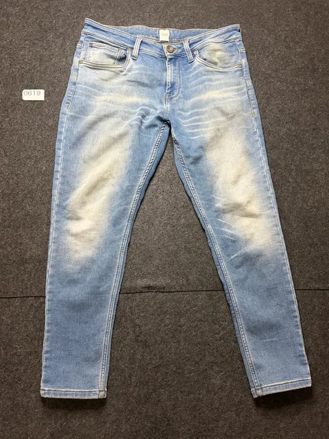 Voi Jeans Track Cropped Skinny Jeans 32x28 Light Wash