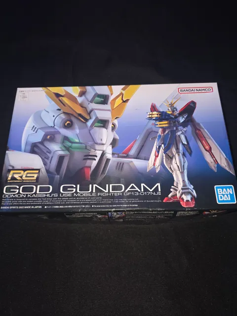 Bandai RG 37 God Gundam 1/144 Scale Model Kit