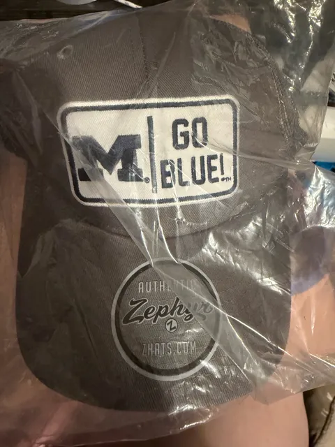 Zephyr Michigan Wolverines Trucker Hat Go Blue Snapback