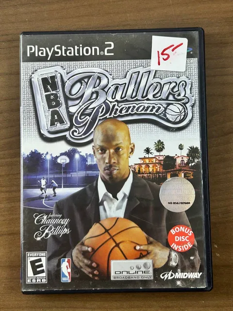 NBA Ballers Phenom PS2 PlayStation 2 2006 CIB Manual & Bonus Soundtrack Disc