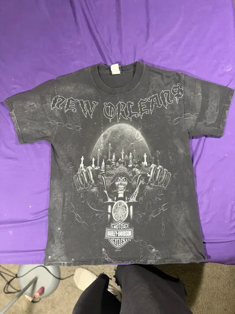 Harley-Davidson New Orleans Graphic T-Shirt Black