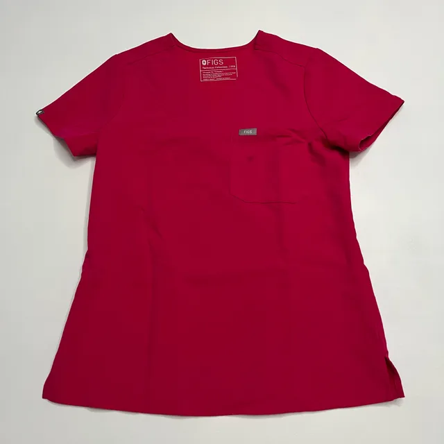 FIGS Ultra Rose Scrub SET Size XXS Catarina Top Zamora Jogger Pants Technical