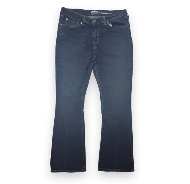 Signature by Levi Strauss & Co. Modern Boot Cut Jeans Size 12 Dark Wash