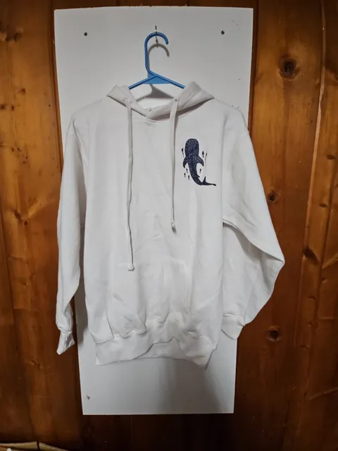 (578) Zuni Sportwear Isaiah 43:2 Shark Hoodie Size S