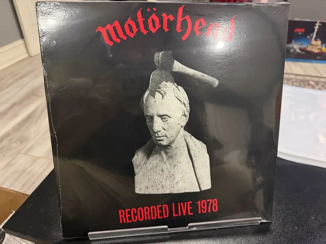 Motorhead What's Words Worth? Recorded Live 1978 Vinyl LP Record