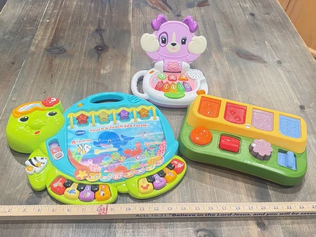 VTech LeapFrog Fisher-Price Interactive Toddler Toys Bundle Lot