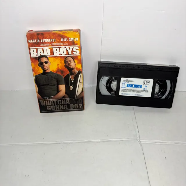 Bad Boys VHS 1995 Martin Lawrence Will Smith Movie
