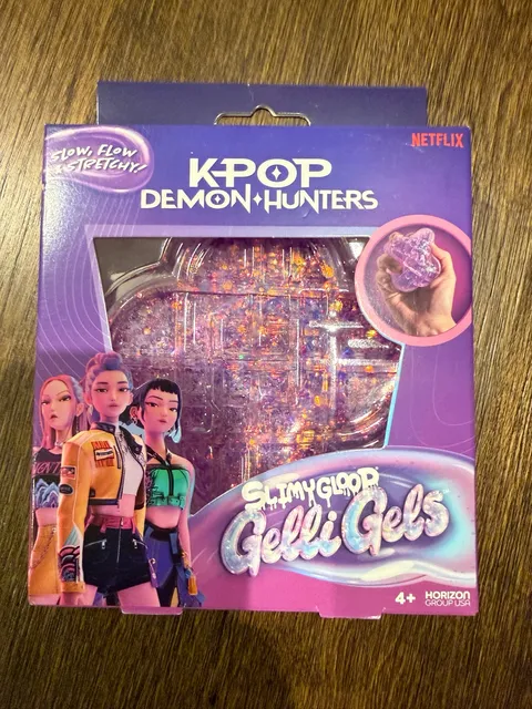 Slimygloop Gelli Gels KPop Demon Hunters Squishy Toy