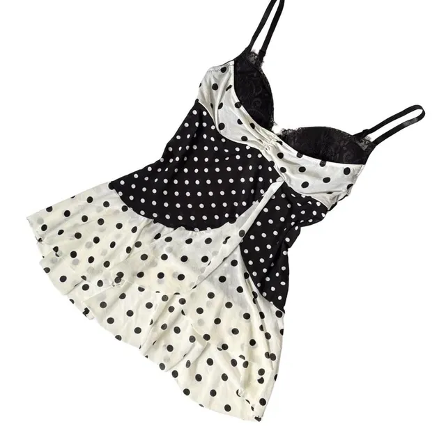 Victoria's Secret Polka Dot Babydoll Camisole Top