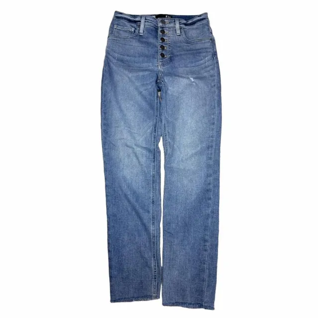 KUT from the Kloth Rachael Fab Ab Mom Jean Size 0 Blue Denim