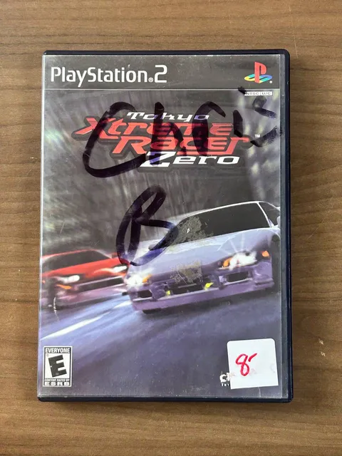 Tokyo Xtreme Racer Zero PS2 PlayStation 2 2001 Disc & Case No Manual