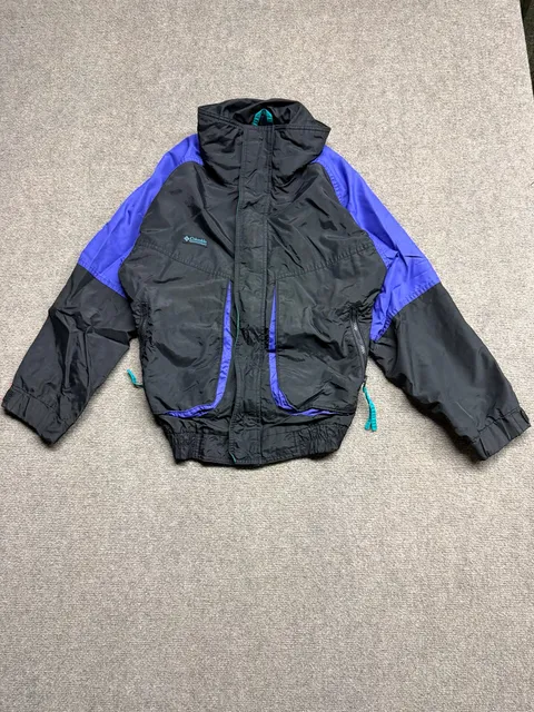 Columbia Bugaboo Jacket Black Purple Kids