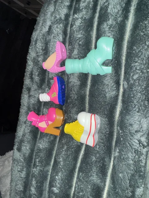 Bratz Doll Shoes Lot of 5 Assorted Platform Heels Boots
