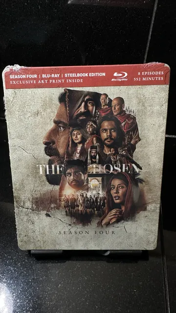 The Chosen Season Four Blu-Ray Steelbook Edition New Sealed