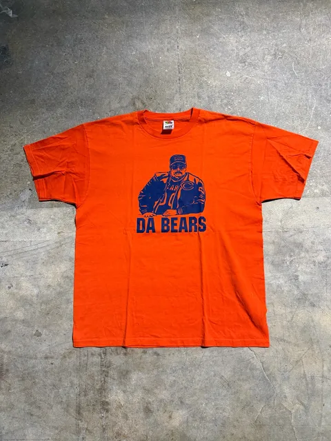 Fruit of the Loom Da Bears Chicago T-Shirt XL Orange