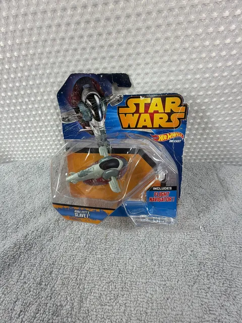 Hot Wheels Star Wars Boba Fett's Slave I Starship Die-Cast