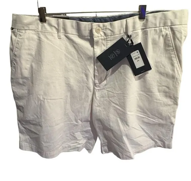 Tommy Hilfiger Brooklyn Regular Shorts Size 40W White