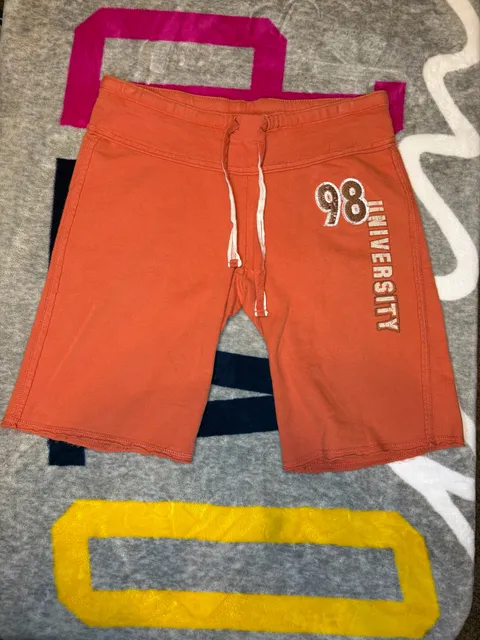 Vintage Mossimo Supply Co. Sweat Shorts Size XS Orange University 98