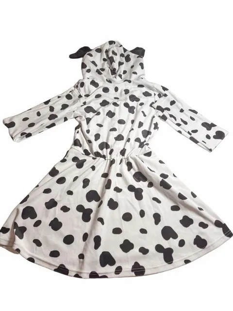Dalmatian Dog Costume Hooded Dress