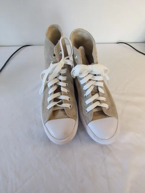 Converse Chuck Taylor All Star Move High Top Size 6 Tan Canvas