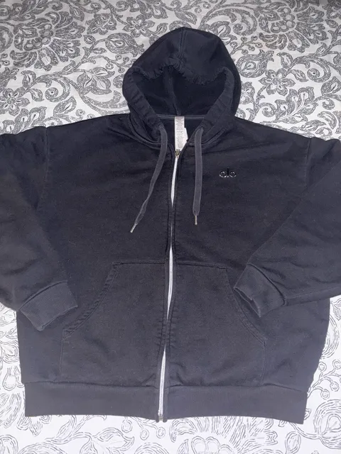 Alo Yoga Zip-Up Hoodie Size S Black