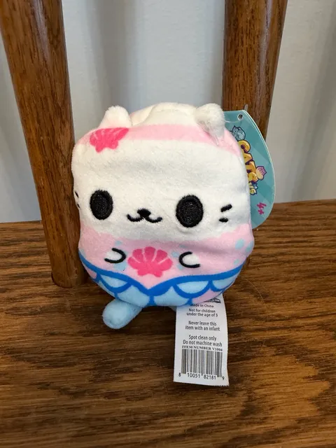 Cats vs Pickles Mermaid Cat Plush Toy
