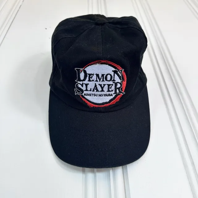 Demon Slayer Kimetsu No Yaiba Black Baseball Hat