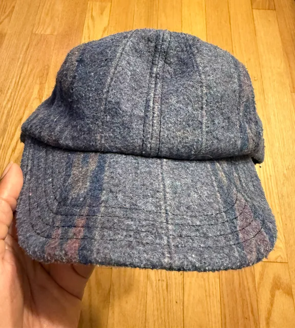 Vintage Aztec Southwestern Wool Snapback Hat One Size Fits All Made in the USA