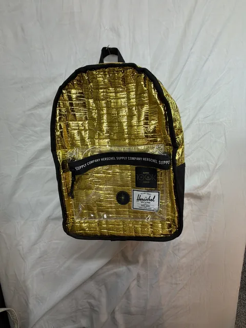 Herschel Zumiez 100K 2020 Limited Edition Gold Foil Backpack