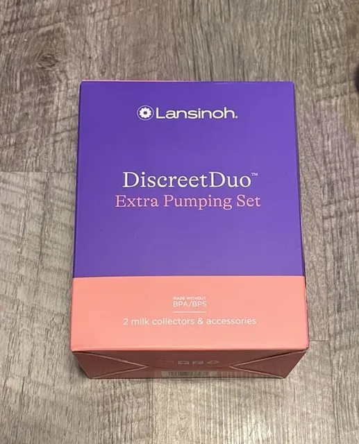 Lansinoh DiscreetDuo Extra Pumping Set