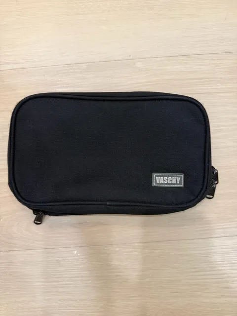 Vaschy Black Pencil Case Organizer Pouch