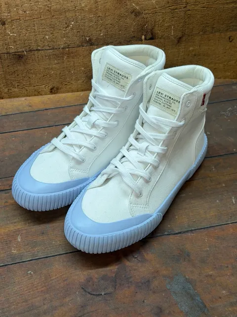 Levi's Womens Olivia DF Fabric Hightop Fashion Sneaker Shoes Sz 9