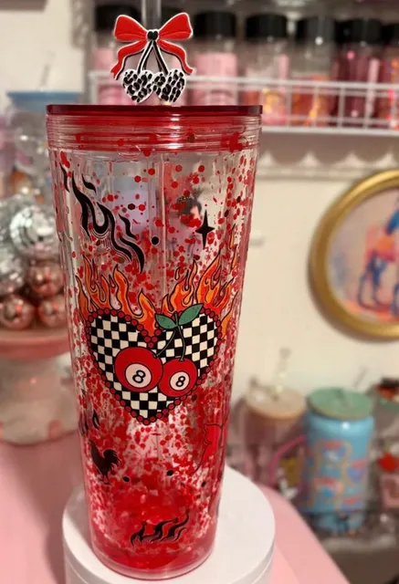 Snow globe tumbler