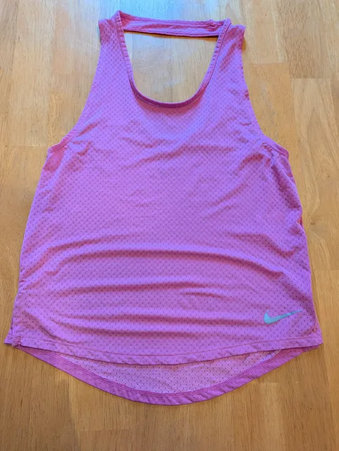 Nike Dri-FIT Tank Top Size XS Pink Athletic Mesh