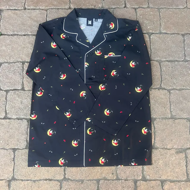 BTS Artist-Made Collection Jin Bad Day Pajamas Size L Limited Edition USA Based