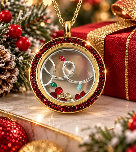 Origami Owl Christmas Floating Locket