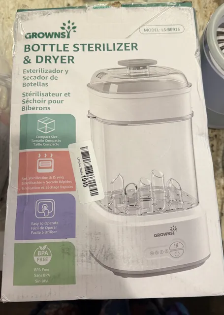 Grownsy Bottle Sterilizer and Dryer Model LS-BE916