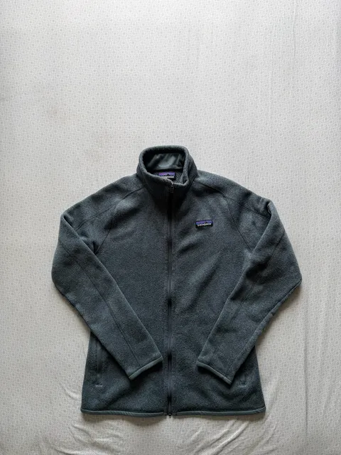 Patagonia Full Zip Fleece Jacket Gray