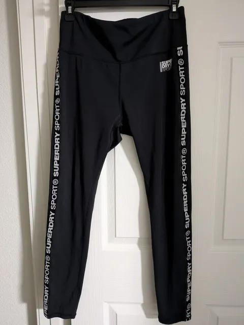 Superdry Sport Core Leggings Black
