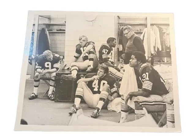 Nate Fine Washington Redskins Locker Room Scene Vince Lombardi Photo